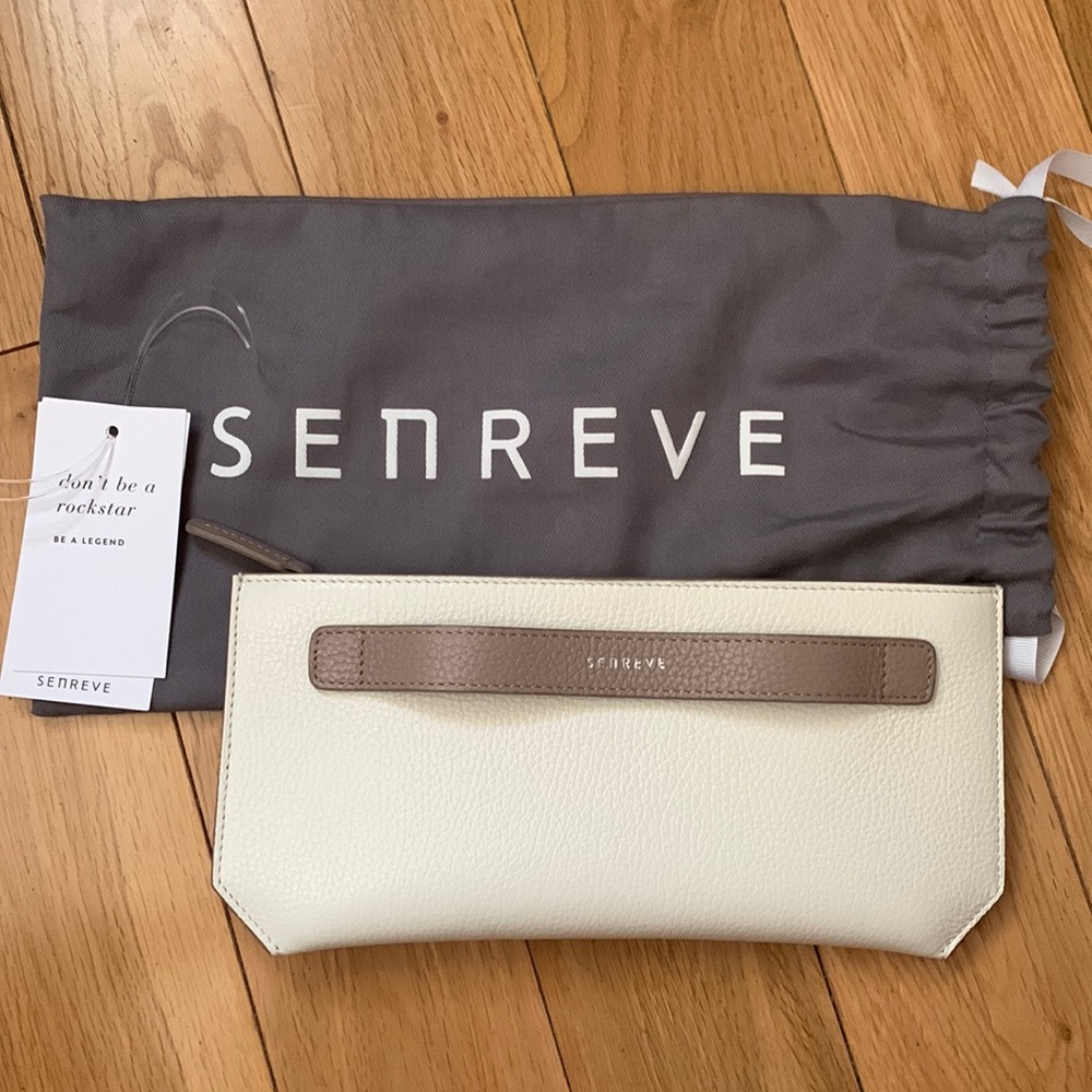 Senreve Bracelet colorblock pouch clutch